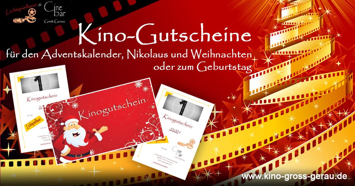 kino-Gutscheine zum Nikolaus!