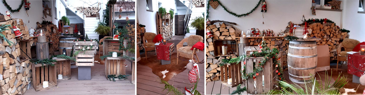 Glühlicht im Winter